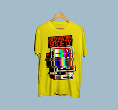 CAMISETA BANDA INFORMATION SOCIETY - comprar online