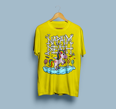 CAMISETA BANDA NAPALM DEATH CUTE na internet