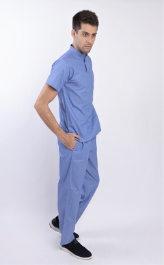 Scrub Tokyo Masculino - Azul Cobalto