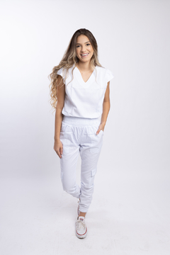 Scrub Sicília Feminino - Branco - comprar online