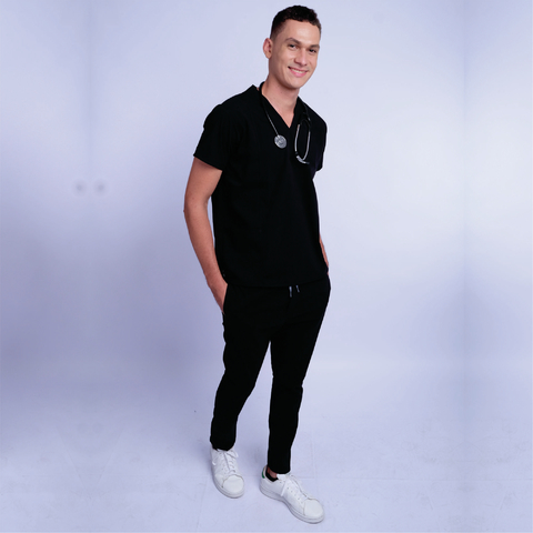 Scrub New Basic Masculino - Preto