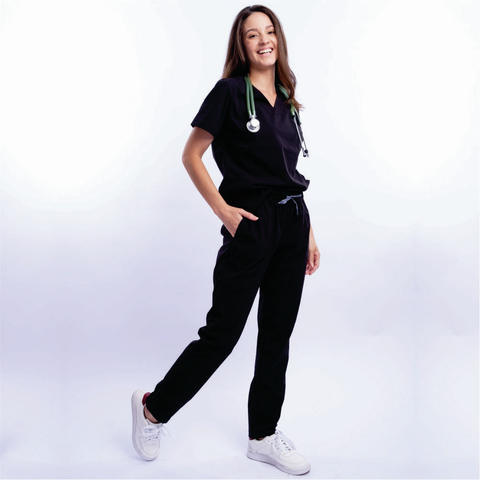 Scrub New Basic Feminino - Preto