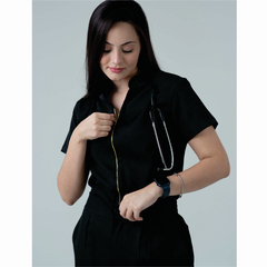 Scrub Berlim Feminino - Preto na internet