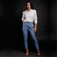 Calça Alessandra - Azul - comprar online