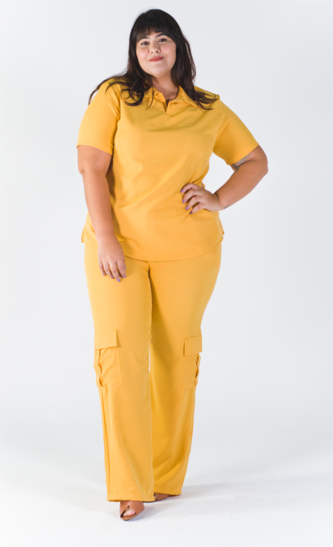 Scrub Hampton Feminino - Amarelo