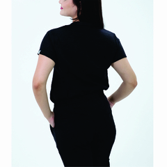 Scrub Havaí Feminino - Preto - Shield - Scrubs e Jalecos