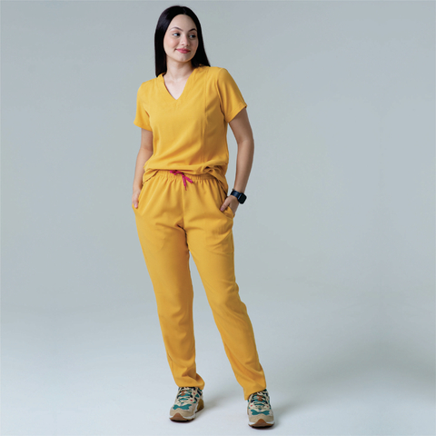 Scrub Basic Jogger - Mostarda