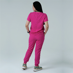 Scrub Basic Jogger - Rosa - Shield - Scrubs e Jalecos