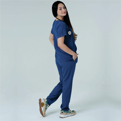 Scrub Basic Jogger - Azul Royal na internet