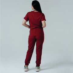 Scrub Basic Jogger - Vinho - Shield - Scrubs e Jalecos