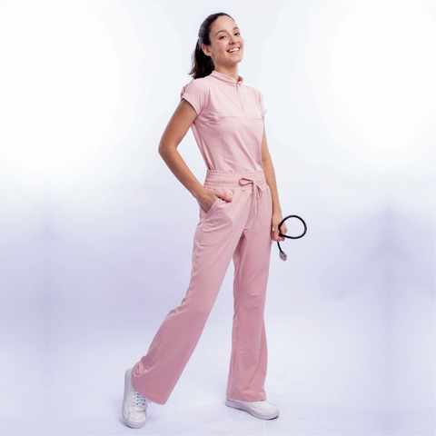 Scrub London Feminino- Rosa Claro