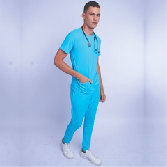 Scrub Milão Masculino - Azul na internet