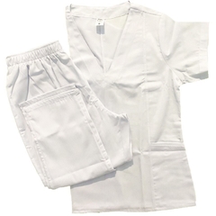 Scrub Básico Feminino - Branco - comprar online