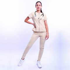 Scrub Texas Feminino- Verde Militar na internet