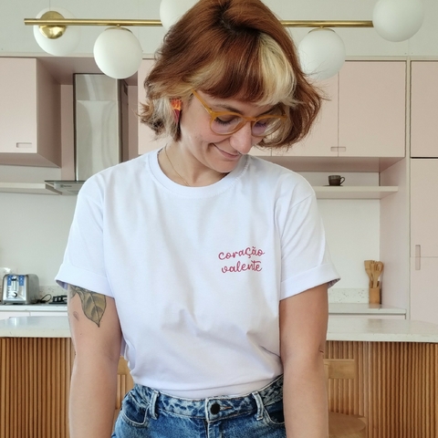 Camiseta cora o valente Comprar em Trama Livre