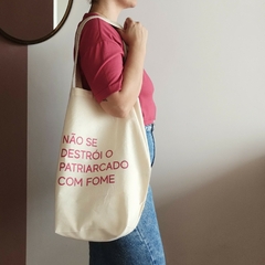 Ecobag {patriarcado com fome} - comprar online