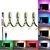 Fita Led Usb RGB 5v 3 Metros + Controle Remoto P/ Power Bank Pc Tv