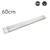 Luminaria Calha Led 18w 60cm Sobrepor Slim Branco Frio