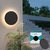 Arandela Eclipse Preto 12w Luz Amarela 3000k Bivolt Ip65 - comprar online