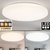 Luminaria Plafon LED 30w Sobrepor Redonda 3 cores Borda Infinita - comprar online
