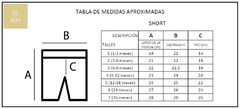 SHORT RÚSTICO - ROSA - comprar online