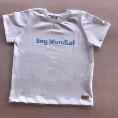 REMERA SOY MUNDIAL CELESTE