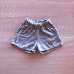 Short Ribb- Gris Melange