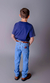 Calça Jeans Country Texana Infantil 224 Azul - comprar online