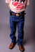 Calça Jeans Country Texana Infantil 222 Azul