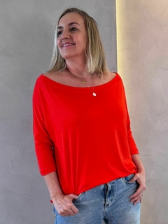 Blusa Aline Manga 3/4 - loja online