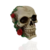 Caveira Decorativa Crânio Rosas | Decoração Skull