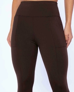 Calça legging bolso (flanelada) - comprar online