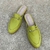 Zapato "Amapola" Pistacho en internet
