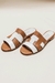 Sandalia "Lila" Suela/Blanco - comprar online