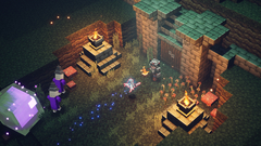 Minecraft: Dungeons en internet