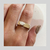 #H146 - Anillo cuadrado 7 mm cristal (individual) - Indigo Joyas