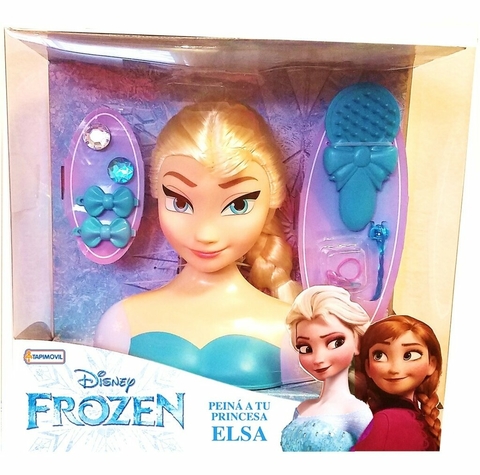 Frozen Cabeza para Peinar Elsa Tapimovil