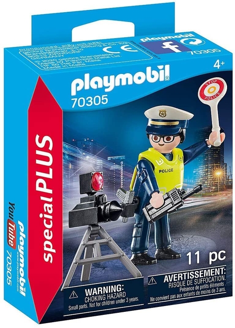Playmobil 70305 Policia con Radar Intek
