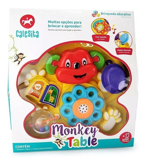 Mesa Didactica Monkey Table con Accesorios Rivaplast
