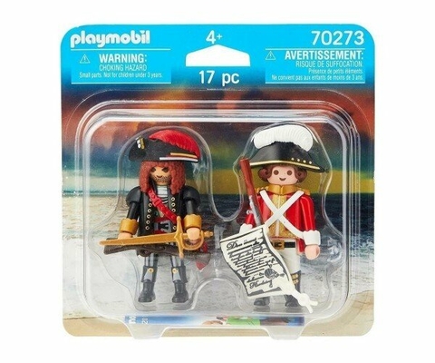 Playmobil 70273 Piratas Duo Pack con Accesorios Intek