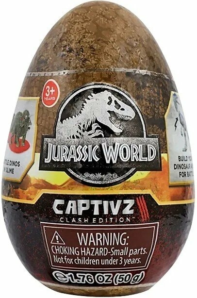 Jurassic World Dinosaurio Tiranosaurio Rex Slime Cava y Descubre Caffaro