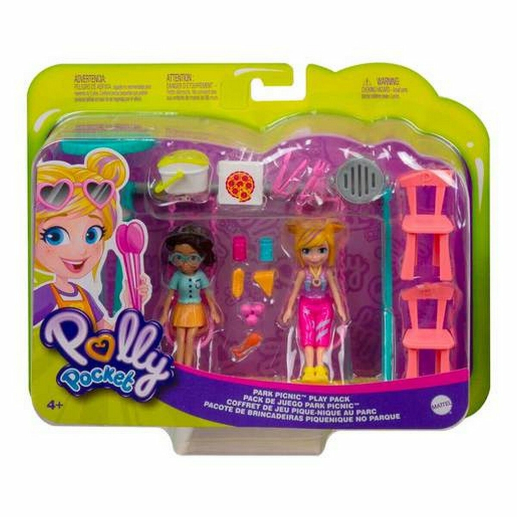 Mu eca Polly Pocket Pack Picnic en el Parque Mattel
