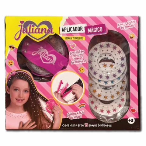 Aplicador Magico Juliana con gemas y brillos Sisfriends