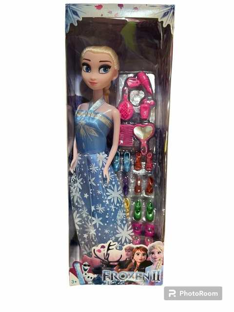 Muñeca Frozen 29 cm con Zapatitos y accesorios Imposol