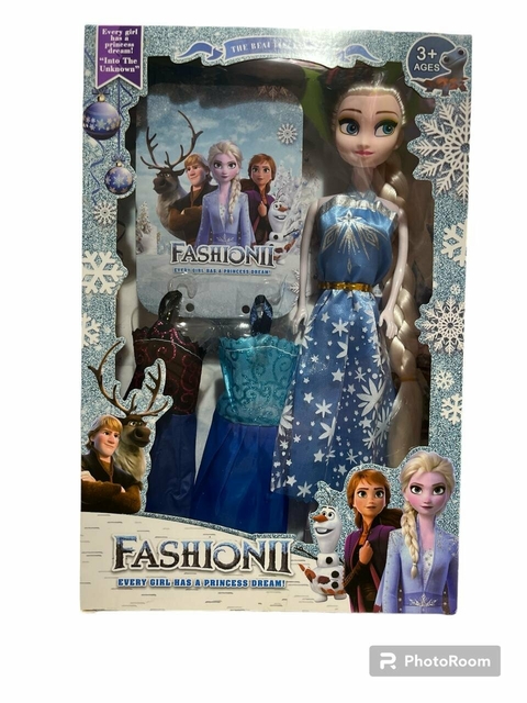 Muñeca Frozen 29 cm con 2 Vestidosy Accesorios Imposol