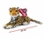 Peluche Leopardo Echado 26 cm Art. 1900 Phi Phi Toys