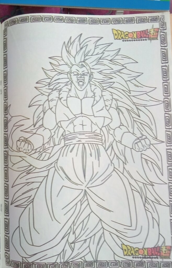 gogeta ssj4 - bueno  Páginas para colorir gratuitas, Desenhos dragonball,  Dragon ball