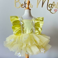 Romper Margarida Amarelo