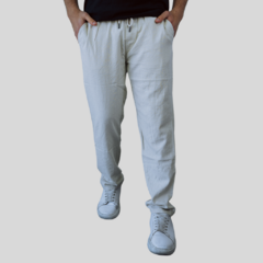 Pantalon Jogger de Lino - comprar online