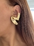 Brinco moderno earcuff com Fake e pérolas Banhado a ouro18k - comprar online